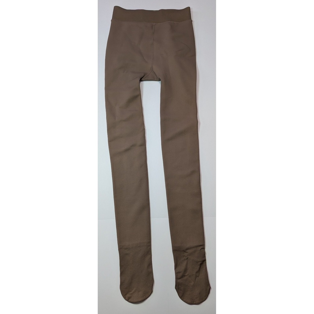 Unbranded Fleece Lined Tights‎ Women Size 22 Mocha Brown Thermal Legging